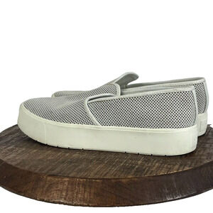 Vince Shoes Women Size 9 Brenden-b Slip On Gray Sneaker Mesh Platform Breathable